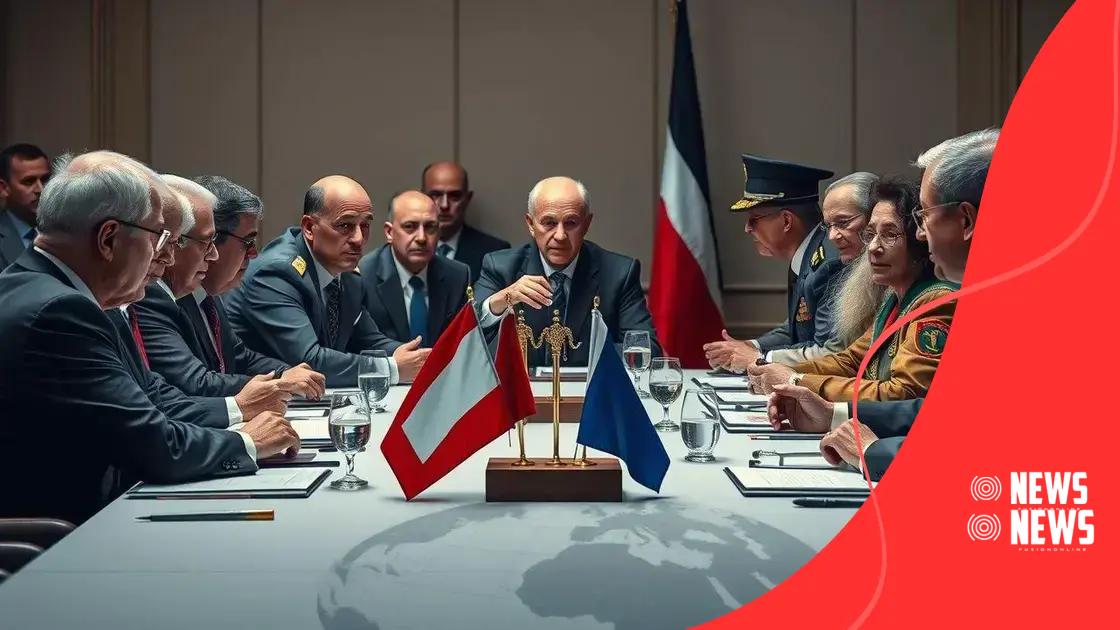 Key players in international conflicts