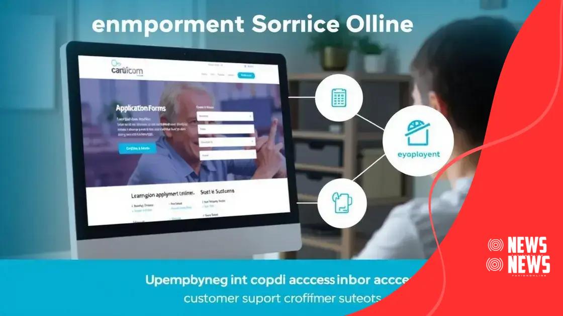How to access unemployment services online