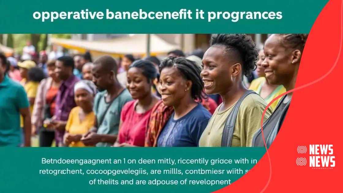 Benefits for local communities