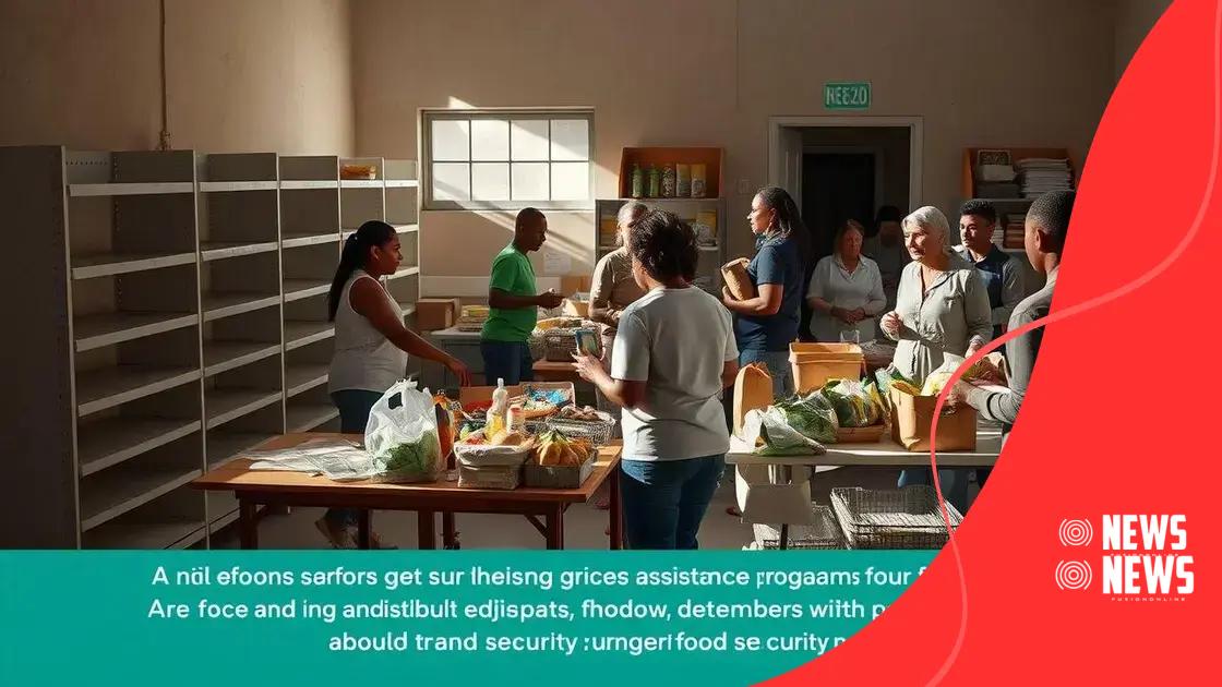 Challenges faced by food assistance initiatives