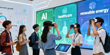 Students and professionals exploring future career opportunities in high-demand US industries for 2026.