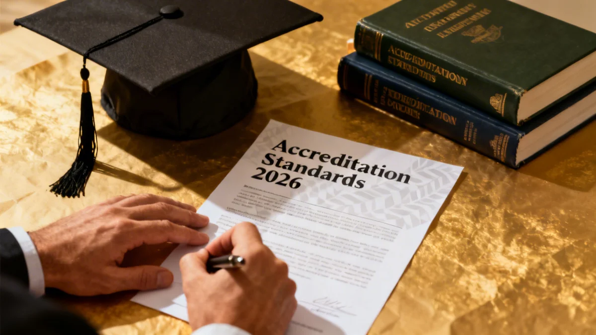 Signing of 2026 accreditation policy documents